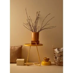 Cane-Line On-the-move Beistelltisch Ø44x54 Cm Aluminium Yellow -GartenMöbelPro Verkäufe cane line on the move beistelltisch durchm44x54 cm aluminium 1464301 2