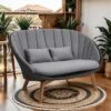 Cane-Line Peacock Gartensofa Teak/Rope Dark Grey/Grey -GartenMöbelPro Verkäufe cane line peacock gartensofa teak rope 1480174 1
