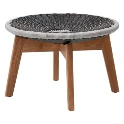 Cane-Line Peacock Hocker Teak/Geflecht Grey/Light Grey/Grey -GartenMöbelPro Verkäufe cane line peacock hocker teak geflecht 1480185 3