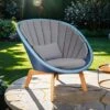 Cane-Line Peacock Loungesessel Teak/Geflecht Midnight/Dusty Blue/Grey -GartenMöbelPro Verkäufe cane line peacock loungesessel teak geflecht 1480438 1