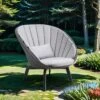 Cane-Line Peacock Loungesessel Teak/Rope Black/Dark Grey/Light Grey -GartenMöbelPro Verkäufe cane line peacock loungesessel teak rope 1480383 1