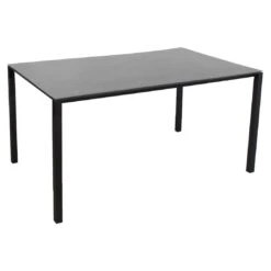 Cane-Line Pure Gartentisch 150x90cm Aluminium/Keramik Lava Grey/Concrete Grey