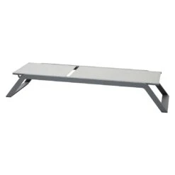 Cane-Line Siesta Gartenliege Aluminium/Textilene Light Grey -GartenMöbelPro Verkäufe cane line siesta gartenliege aluminium sunbrella 1465192 3