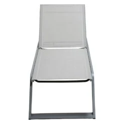 Cane-Line Siesta Gartenliege Aluminium/Textilene Light Grey -GartenMöbelPro Verkäufe cane line siesta gartenliege aluminium sunbrella 1465192 4