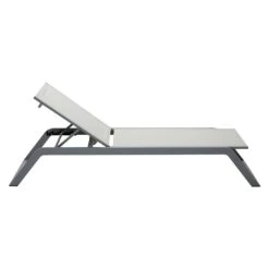 Cane-Line Siesta Gartenliege Aluminium/Textilene Light Grey -GartenMöbelPro Verkäufe cane line siesta gartenliege aluminium sunbrella 1465192 5