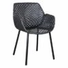 Cane-Line Vibe Gartensessel Stahl/Geflecht Black/Graphite -GartenMöbelPro Verkäufe cane line vibe loungestuhl stahl geflecht 1465445 1