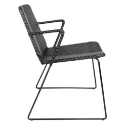 Cane-Line Vision Stapelstuhl Stahl/Geflecht Black/Graphite -GartenMöbelPro Verkäufe cane line vision stapelstuhl stahl geflecht 1465500 2