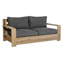 OUTLIV. Castello Loungeset 4-tlg. Recycelt Teak/Sunproof Natur/Dunkelgrau -GartenMöbelPro Verkäufe castello loungeset 4 tlg teak olefin 1392284 5