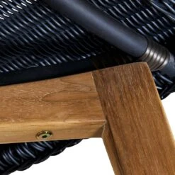 OUTLIV. Clovelly Gartenmöbelset 7-tlg. Tisch 220x100cm Natur/Schwarz -GartenMöbelPro Verkäufe clovelly gartenmoebelset 7 tlg mit gartentisch 220x100cm 1392163 9