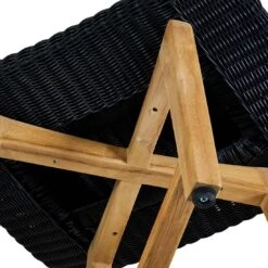 OUTLIV. Clovelly Loungesessel Inkl. Hocker Teak/Polyrattan Natur/Schwarz -GartenMöbelPro Verkäufe clovelly loungesessel inkl hocker teak recycelt polyrattan 1392229 6