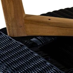 OUTLIV. Clovelly Loungesessel Inkl. Hocker Teak/Polyrattan Natur/Schwarz -GartenMöbelPro Verkäufe clovelly loungesessel inkl hocker teak recycelt polyrattan 1392229 7