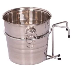 DeVries Champagnerkühler Edelstahl Inkl. Halterung Edelstahl