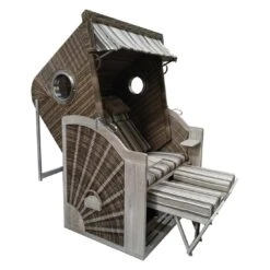 DeVries Pure Cliff XL SUN Strandkorb Geflecht/Pinienholz 455 Ice Flower -GartenMöbelPro Verkäufe devries pure cliff xl sun aluminium pinienholz 455 ice flower 1269700 1