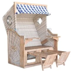 DeVries Pure Greenline 135XL Strandkorb Geflecht/Akazie Des.743 Ice Flower 15 DeVries Pure Greenline 135XL Strandkorb Geflecht/Akazie Des.743 Ice Flower -GartenMöbelPro Verkäufe devries pure greenline 135xl strandkorb geflecht akazie des 743 1352717 6