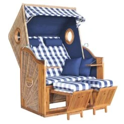 DeVries Trend 45 Strandkorb Akazie/Geflecht Des.743 Walnuss -GartenMöbelPro Verkäufe devries trend 45 strandkorb akazie geflecht des 743 walnuss 1245984 2