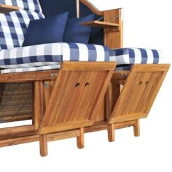 DeVries Trend 45 Strandkorb Akazie/Geflecht Des.743 Walnuss -GartenMöbelPro Verkäufe devries trend 45 strandkorb akazie geflecht des 743 walnuss 1245984 3