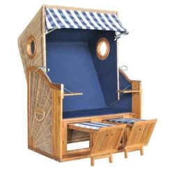 DeVries Trend 45 Strandkorb Akazie/Geflecht Des.743 Walnuss -GartenMöbelPro Verkäufe devries trend 45 strandkorb akazie geflecht des 743 walnuss 1245984 5