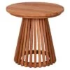 DeVries Woodie Beistelltisch Ø50cm Teak Natur 1 DeVries Woodie Beistelltisch Ø50cm Teak Natur -GartenMöbelPro Verkäufe devries woodie beistelltisch durchm50cm teak 1438638 1