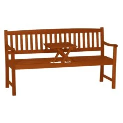 DeVries Woodie Trend Butler Gartenbank 150cm Teak -GartenMöbelPro Verkäufe devries woodie trend butler 2 sitzerbank 150cm teak teak 1248580 1