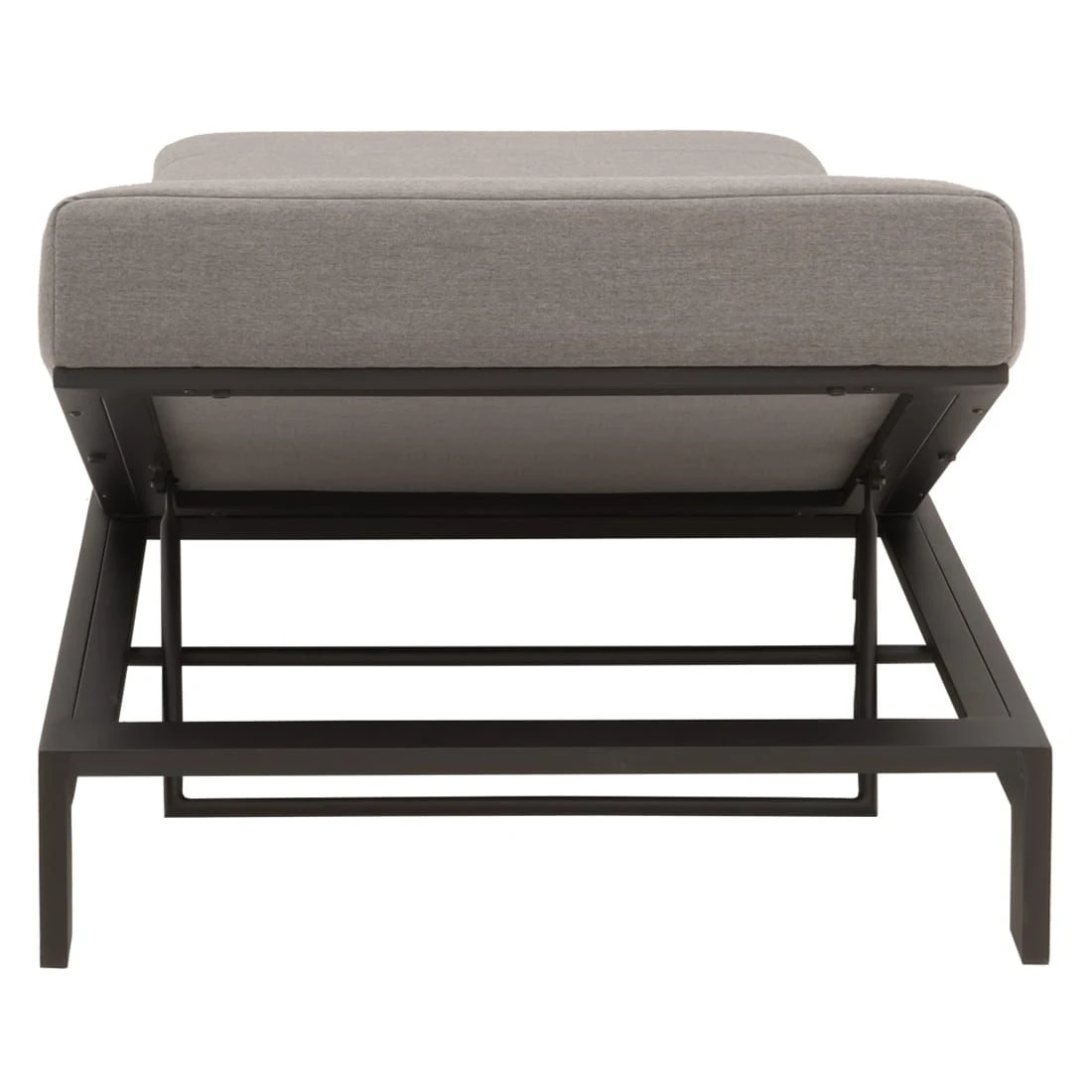 OUTLIV. Bite Gartenliege Aluminium/Sunbrella Schwarz/Flanelle 10 OUTLIV. Bite Gartenliege Aluminium/Sunbrella Schwarz/Flanelle – Bild 8