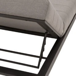 OUTLIV. Bite Gartenliege Aluminium/Sunbrella Schwarz/Flanelle 23 OUTLIV. Bite Gartenliege Aluminium/Sunbrella Schwarz/Flanelle -GartenMöbelPro Verkäufe divano bite loungeliege 203x90 cm aluminium sunbrella weiss flanelle 989211 9