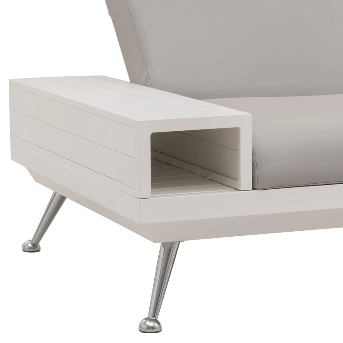 Domus Ventures Nassau Eck-/Endmodul Aluminium/MarinaPlus White/Silver Grey 9 Domus Ventures Nassau Eck-/Endmodul Aluminium/MarinaPlus White/Silver Grey – Bild 7