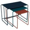 Fermob Oulala 3er Set Beistelltische Stahl Crépuscule -GartenMöbelPro Verkäufe fermob oulala 3er set beistelltische stahl 1371890 1