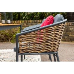 Garden Impressions Bali Gartensessel Aluminium/Rattan Carbon Black/Mystic Grey -GartenMöbelPro Verkäufe garden impressions bali diningsessel aluminium rattan 1436130 8