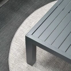 Garden Impressions Bianca Ecklounge Aluminium/Polyester Carbon Black/Copper -GartenMöbelPro Verkäufe garden impressions bianca loungeecke aluminium polster 1350000 10