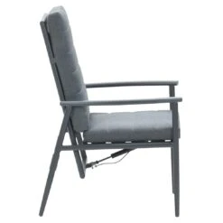 Garden Impressions Biola Verstellsessel Aluminium/Polyester Carbon Black/Mystic Grey -GartenMöbelPro Verkäufe garden impressions biola verstellsessel aluminium polster 1350033 3