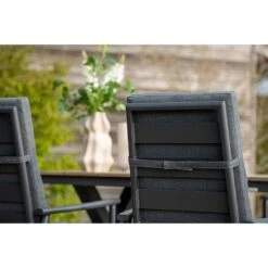 Garden Impressions Biola Verstellsessel Aluminium/Polyester Carbon Black/Mystic Grey -GartenMöbelPro Verkäufe garden impressions biola verstellsessel aluminium polster 1350033 9