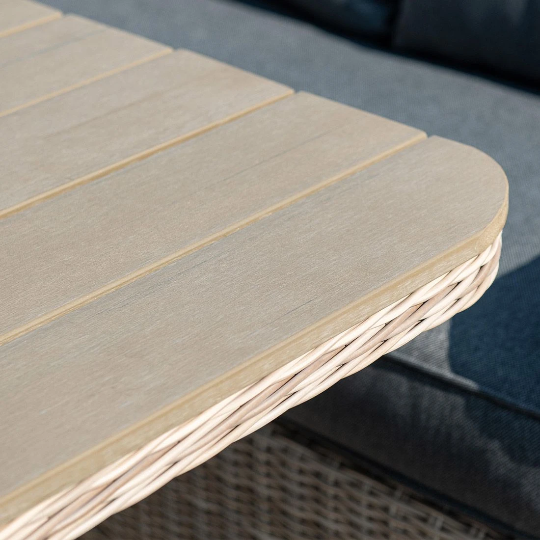 Garden Impressions Milwaukee Dininglounge Geflecht/Spun Polyester Vintage Willow/Reflex Black 11 Garden Impressions Milwaukee Dininglounge Geflecht/Spun Polyester Vintage Willow/Reflex Black – Bild 9