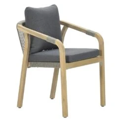 Garden Impressions Santos Gartensessel Akazie/Polster Akazie White Wash/Anthrazit