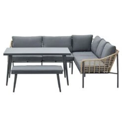 Garden Impressions Semarang Dininglounge Aluminium/Rope Carbon Black/Mystic Grey 9 Garden Impressions Semarang Dininglounge Aluminium/Rope Carbon Black/Mystic Grey -GartenMöbelPro Verkäufe garden impressions semarang dininglounge aluminium rope 1352970 2