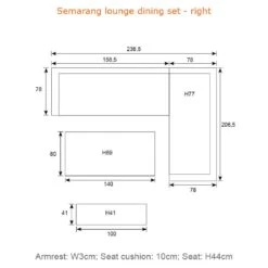 Garden Impressions Semarang Dininglounge Aluminium/Rope Carbon Black/Mystic Grey 13 Garden Impressions Semarang Dininglounge Aluminium/Rope Carbon Black/Mystic Grey -GartenMöbelPro Verkäufe garden impressions semarang dininglounge aluminium rope 1352970 6