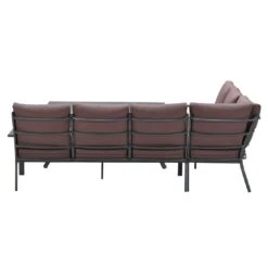 Garden Impressions Sergio Dininglounge Aluminium/Polyester Carbon Black/Copper -GartenMöbelPro Verkäufe garden impressions sergio dininglounge aluminium polster 1350066 7