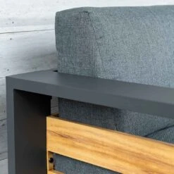 Garden Impressions Solo Loungeset 4-tlg. Aluminium/Polyester Carbon Black/Mystic Grey -GartenMöbelPro Verkäufe garden impressions solo sofagruppe 4 tlg aluminium polyester 1414834 3