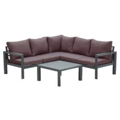 Garden Impressions Zion Ecklounge Aluminium/Polster + Tisch 75x75 Cm Carbon Black/Copper 10 Garden Impressions Zion Ecklounge Aluminium/Polster + Tisch 75x75 Cm Carbon Black/Copper -GartenMöbelPro Verkäufe garden impressions zion loungeecke aluminium polster 1349780 2