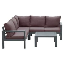 Garden Impressions Zion Ecklounge Aluminium/Polster + Tisch 75x75 Cm Carbon Black/Copper 11 Garden Impressions Zion Ecklounge Aluminium/Polster + Tisch 75x75 Cm Carbon Black/Copper -GartenMöbelPro Verkäufe garden impressions zion loungeecke aluminium polster 1349780 3