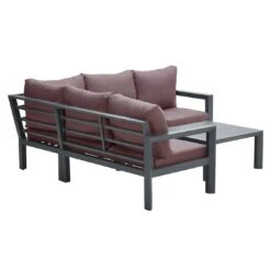 Garden Impressions Zion Ecklounge Aluminium/Polster + Tisch 75x75 Cm Carbon Black/Copper 12 Garden Impressions Zion Ecklounge Aluminium/Polster + Tisch 75x75 Cm Carbon Black/Copper -GartenMöbelPro Verkäufe garden impressions zion loungeecke aluminium polster 1349780 4