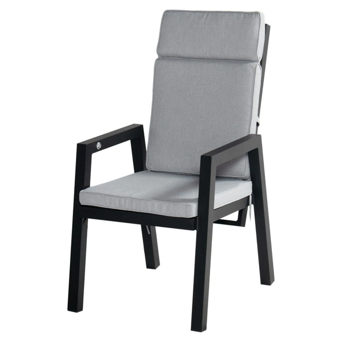 Hartman Ancona Gartensessel Aluminium/ Olefin Schwarz/Hellgrau 3 Hartman Ancona Gartensessel Aluminium/ Olefin Schwarz/Hellgrau