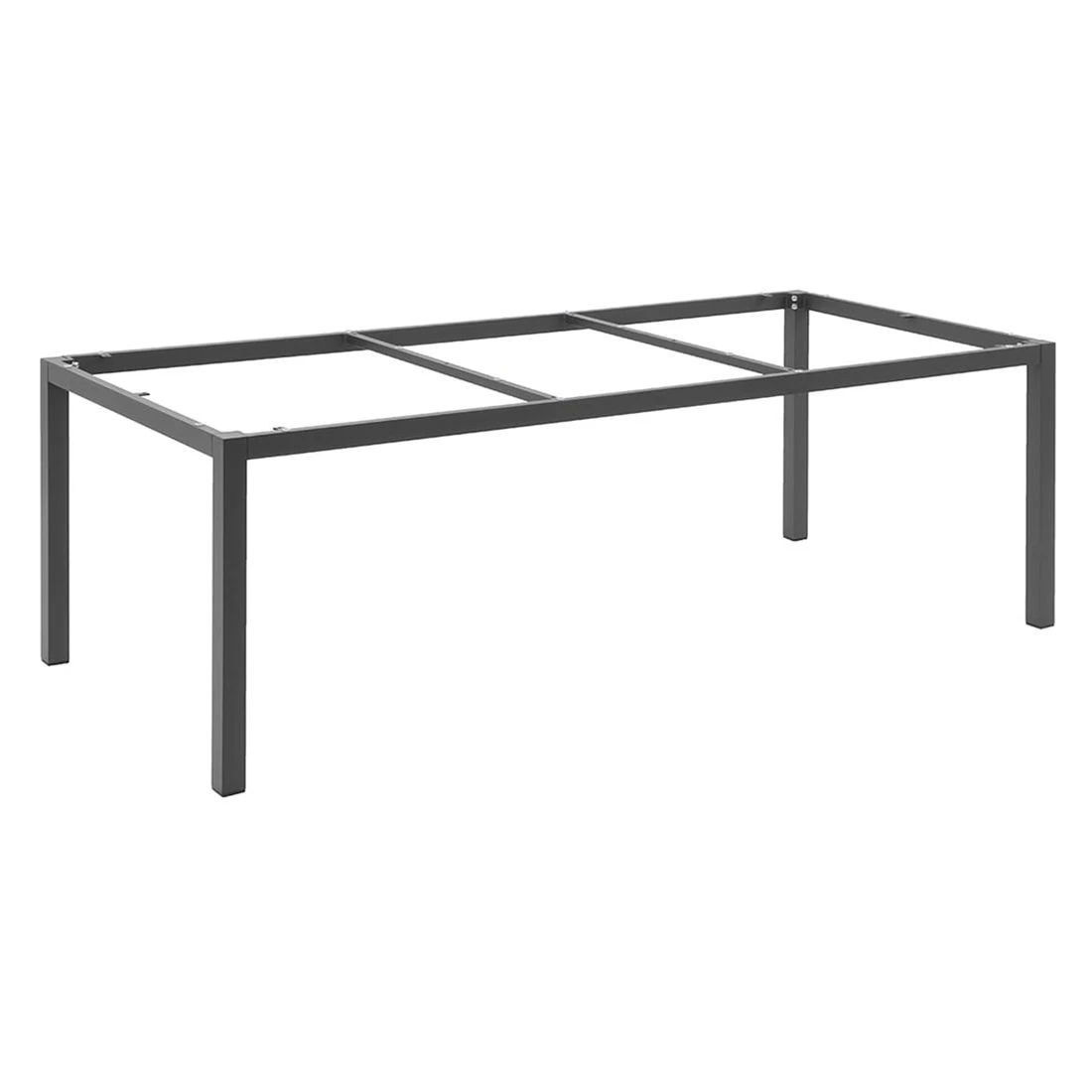 Hartman Aruba Gartenmöbelset 7-tlg.+Tisch 220x100cm Alu/Glas Xerix/Anthrazit 6 Hartman Aruba Gartenmöbelset 7-tlg.+Tisch 220x100cm Alu/Glas Xerix/Anthrazit – Bild 4