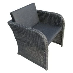 Hartman Breakfast Gartenmöbel-Set 5-tlg. Tisch 121x61cm Grau 11 Hartman Breakfast Gartenmöbel-Set 5-tlg. Tisch 121x61cm Grau -GartenMöbelPro Verkäufe hartman breakfast gartenmoebel set 5 teilig geflecht 904731 3