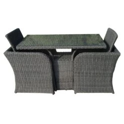 Hartman Breakfast Gartenmöbel-Set 5-tlg. Tisch 121x61cm Grau 15 Hartman Breakfast Gartenmöbel-Set 5-tlg. Tisch 121x61cm Grau -GartenMöbelPro Verkäufe hartman breakfast gartenmoebel set 5 teilig geflecht 904731 7