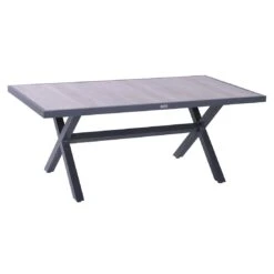 Hartman Canterbury Gartentisch 188x96cm Aluminium/Keramik Xerix/Beige-Wood