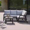 Hartman Ibiza Ecklounge Inkl. Tisch 60x60cm Kunststoff/Olefin Anthrazit/Hellgrau 2 Hartman Ibiza Ecklounge Inkl. Tisch 60x60cm Kunststoff/Olefin Anthrazit/Hellgrau -GartenMöbelPro Verkäufe hartman ibiza loungeecke inkl tisch 60x60cm kunststoff olefin 1429211 1