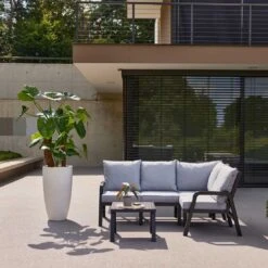 Hartman Ibiza Ecklounge Inkl. Tisch 60x60cm Kunststoff/Olefin Anthrazit/Hellgrau 11 Hartman Ibiza Ecklounge Inkl. Tisch 60x60cm Kunststoff/Olefin Anthrazit/Hellgrau -GartenMöbelPro Verkäufe hartman ibiza loungeecke inkl tisch 60x60cm kunststoff olefin 1429211 5