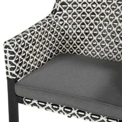 Hartman Kelly Gartensessel Aluminium/Rope Schwarz/Schwarz-Weiß 11 Hartman Kelly Gartensessel Aluminium/Rope Schwarz/Schwarz-Weiß -GartenMöbelPro Verkäufe hartman kelly diningsessel aluminium rope 1461474 5