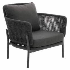 Interliving 7005 Loungeset 4-tlg. Mit Tisch 89x89 Cm Anthrazit/Grau -GartenMöbelPro Verkäufe interliving 7005 loungeset 4 tlg mit tisch 89x89 cm 1479195 4