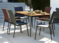 Interliving 7001 Hochlehner Aluminium/Textilene Anthrazit/Grau -GartenMöbelPro Verkäufe interliving branca hochlehner aluminium textilene 1447889 5